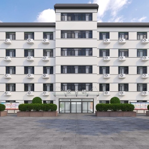 现代宿舍楼建筑外观3D模型下载